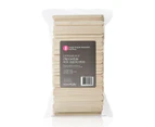 Caronlab Disposable Wooden Spatula Large Tongue Depressors 500 Pack Wax Sticks