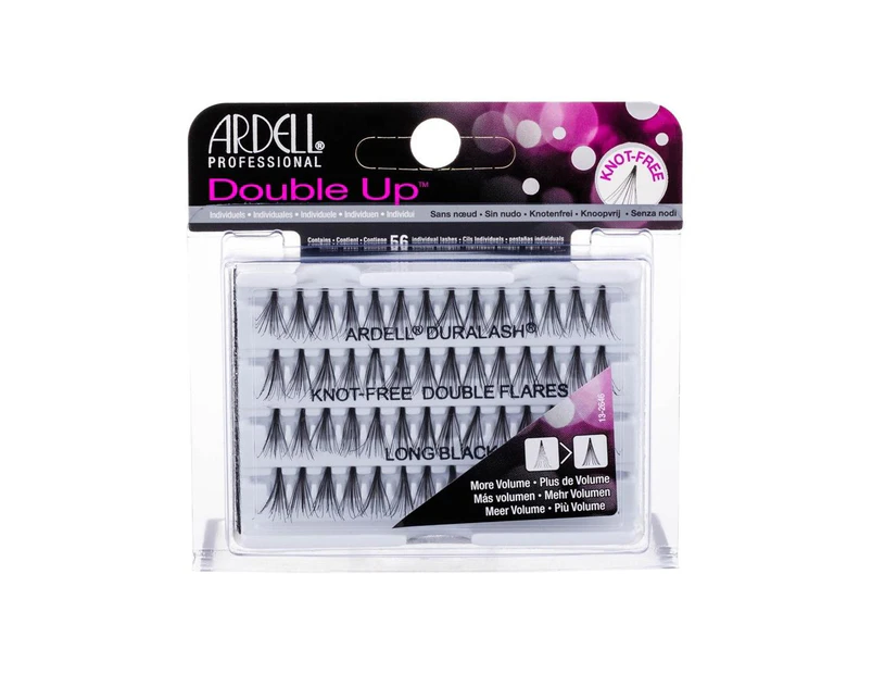 ARDELL - Double Up - Knot Free Double Flares - Long Black Lashes