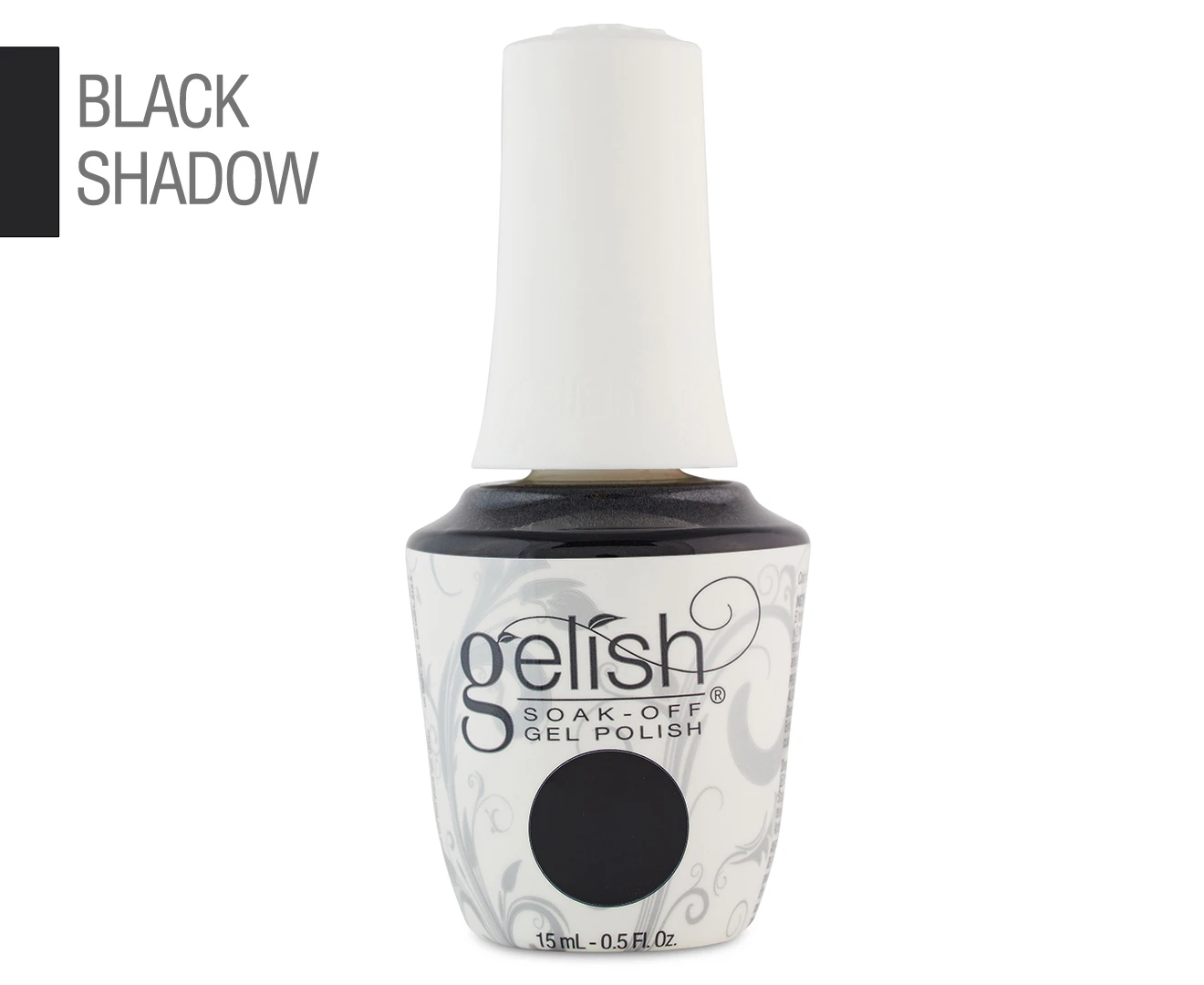 Gelish Soak-Off Gel Polish 15mL - Black Shadow