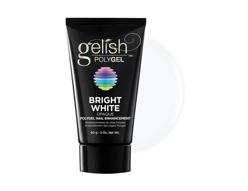 Gelish PolyGel - Gel Nail Bright White 60g