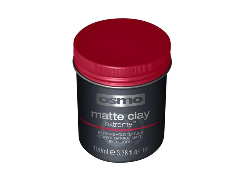 Osmo Matte Clay Extreme Hair Wax 100ml Styling Strong Hold Barber Salon