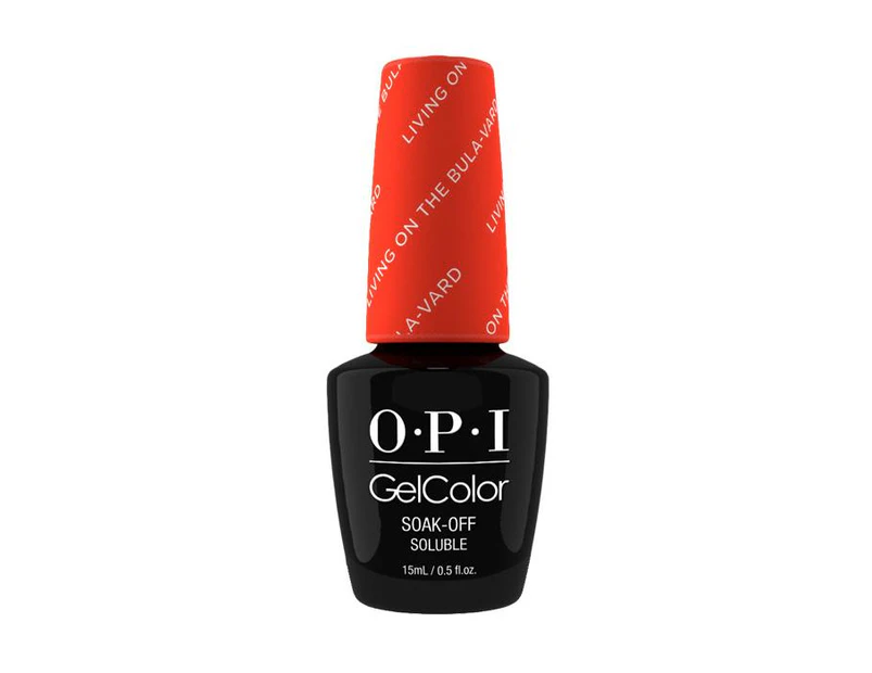 OPI Gel Polish - GC F81 Living On The Bula-vard! 15ml - Discontinued