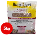 Heaven Scent Organic Wood Pellet Kitty Litter 5kg