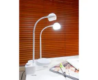 Lexi Lighting LED Multi-Functional Desk Lamp w/ Metal Clamp