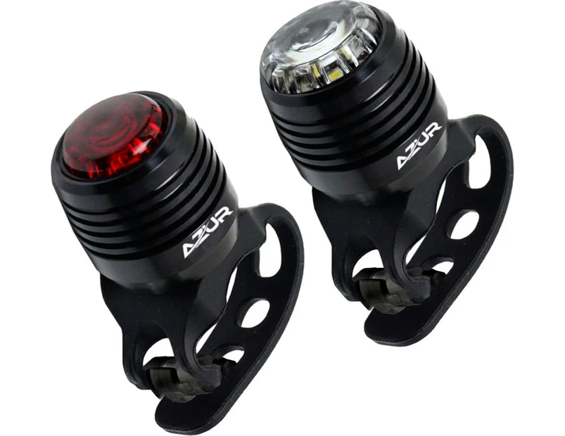 Azur Cyclops 2 Front and Rear USB Light Set