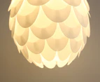 Lexi Lighting Melito Oval Shape Pendant Light - White