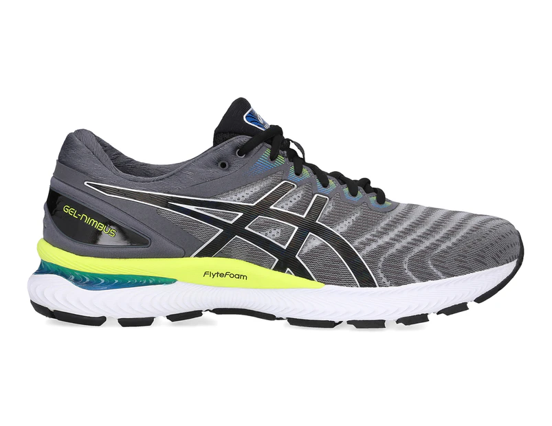 ASICS Men's GEL-Nimbus 22 Running Shoes - Piedmont Grey/Black