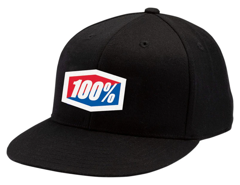 100% Official Flexfit Hat Black