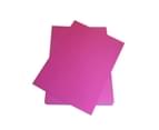 2 x Packs of 10 Hot Pink EVA Foam Sheets A4 2mm Thick 1