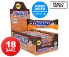 18 x Snickers Hi Protein Bars Peanut Butter 57g