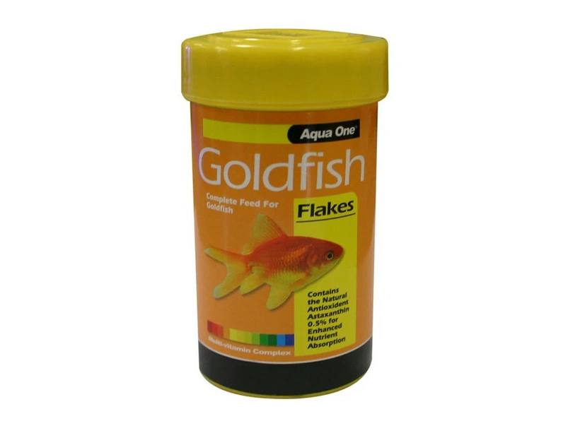 Goldfish Flake Food 10g (Aqua One)