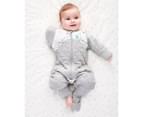 Love To Dream Swaddle Up Transition Warm 2.5 Tog Sleep Suit - White 2
