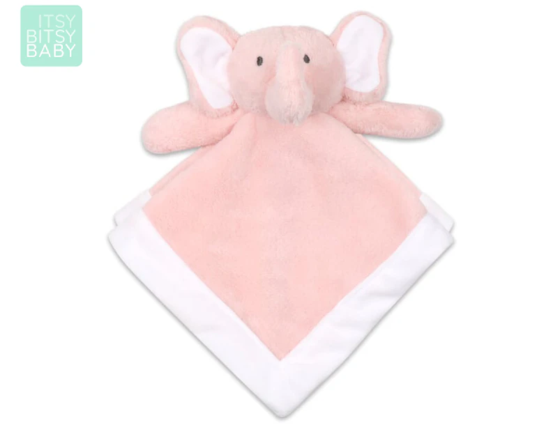 Itsy Bitsy Baby 33x33cm Miss Mali Security Blanket - Pink
