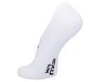 2XU Men's Invisible Socks 3-Pack - White/Black