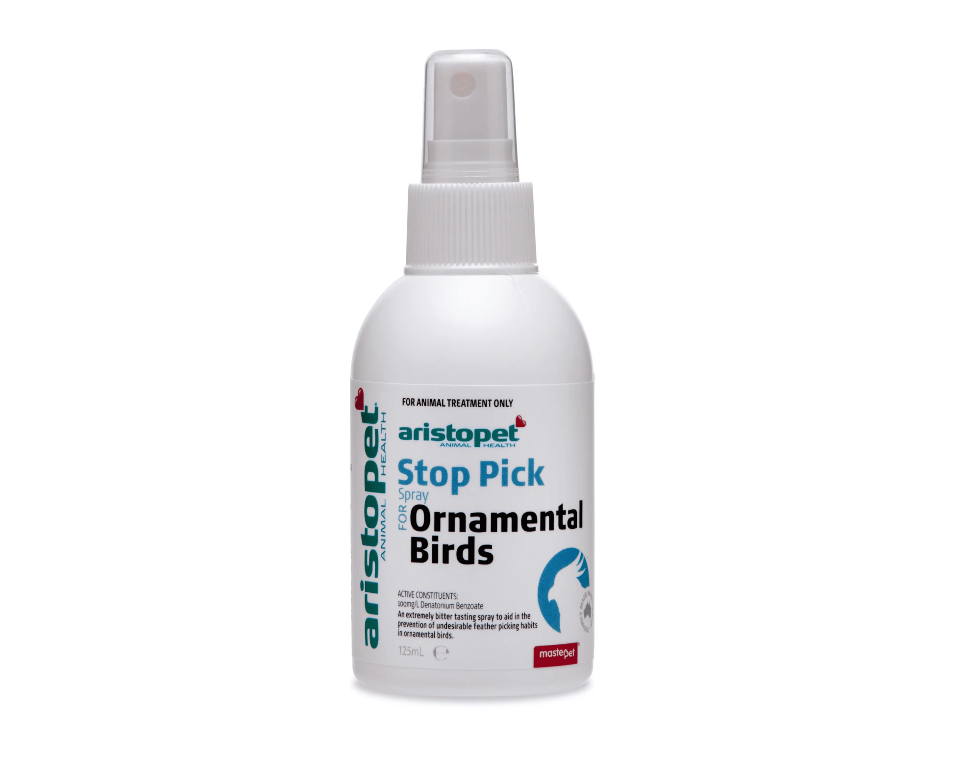 Stop Pick Spray for Ornamental Birds - 125ml (Aristopet)