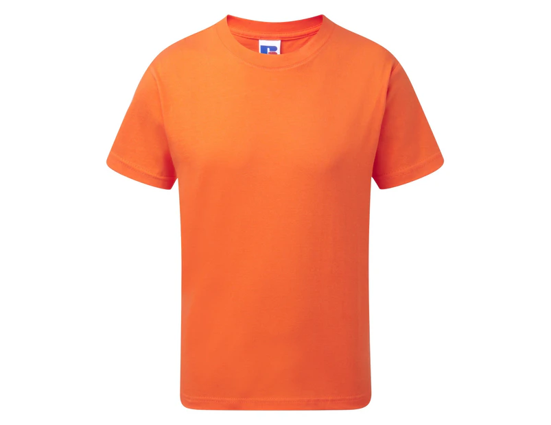 Jerzees Schoolgear Childrens/Kids Slim Fit Cotton T-Shirt (Orange) - RW5429