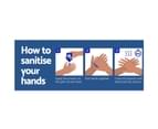 Relifeel Instant Hand Sanitiser Gel Alcohol Sanitizer Quick Dry 500ml No Wash 7