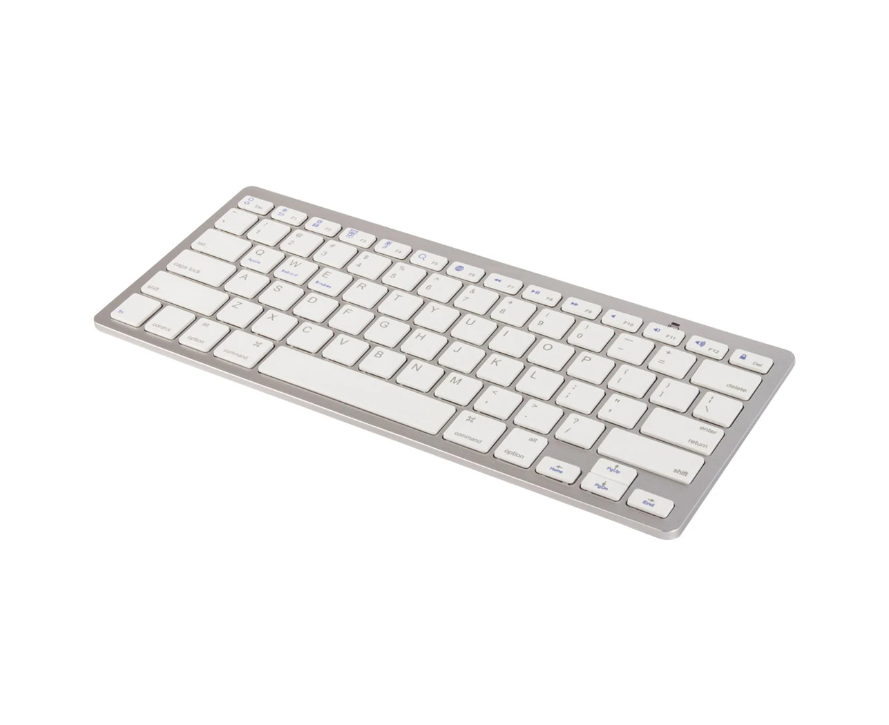 WACWAGNER Ultra Slim Bluetooth Wireless Keyboard For Apple iPad iPhone Android Mac Windows