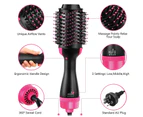 WACWAGNER 3 in 1 Pro Salon One-Step Hair Dryer and Volumizer Oval Brush Design