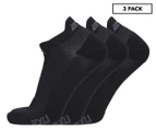 2XU Men's Ankle Socks 3-Pack - Black