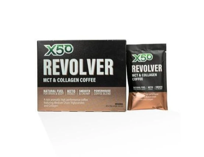 X50 Revolver MCT Coffee Original 20 Serves (Sachets)