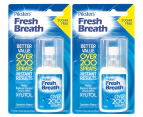 2 x Piksters Fresh Breath Mouth Spray Mild Spearmint 20mL