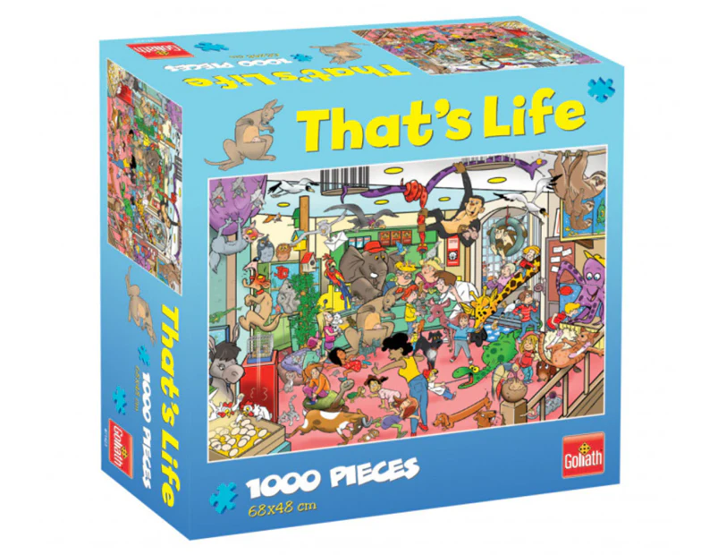 That's Life Pet Store 1000-Piece Jigsaw Puzzle