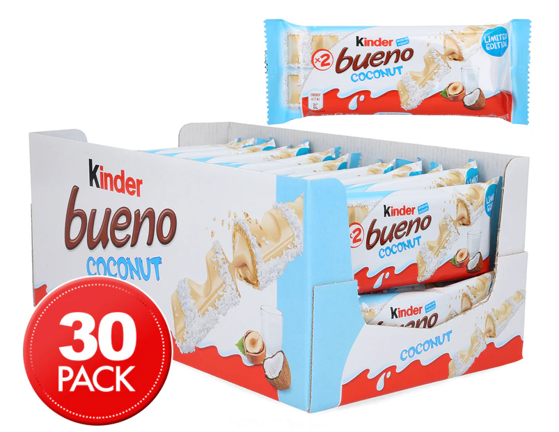 Kinder Bueno Coconut review Vélemény 