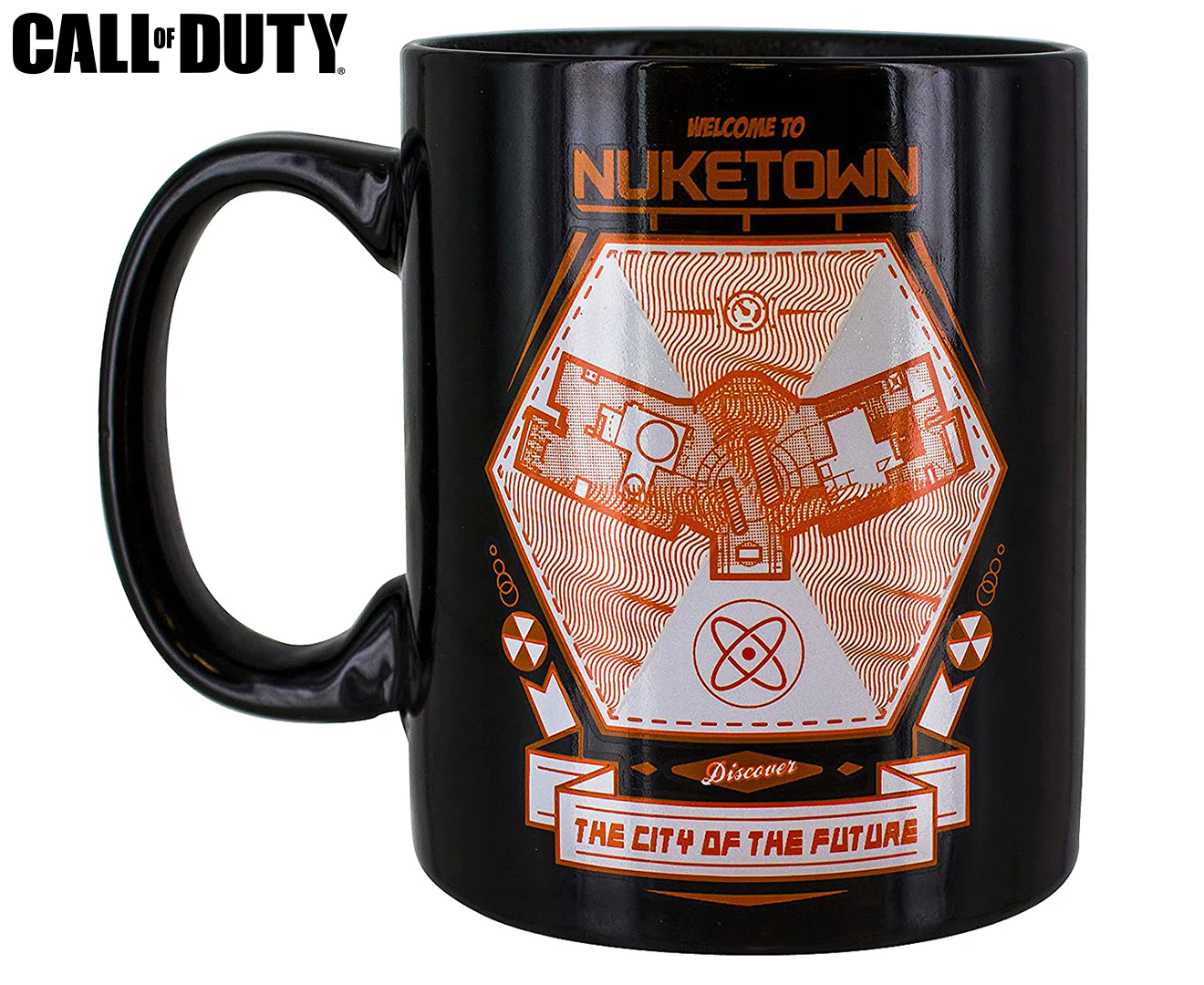 Paladone 300ml Call Of Duty Nuketown Themed Heat Changing Mug Kids/Children Cup