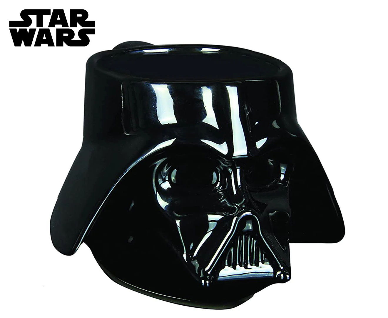 Star Wars Darth Vader Shaped 400ml Ceramic Coffee/Tea Mug Cup w/ Handle Black