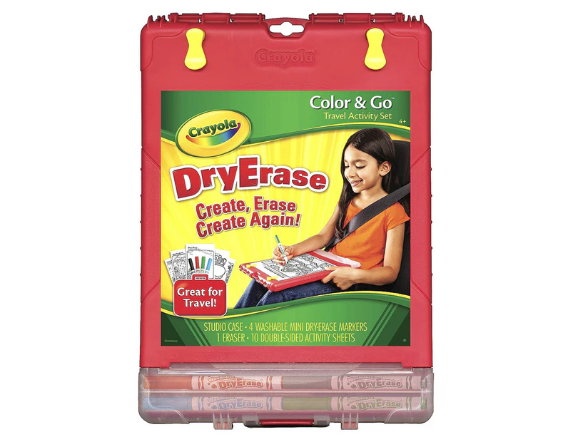 Crayola Dry-Erase Color & Go Travel Activity Set
