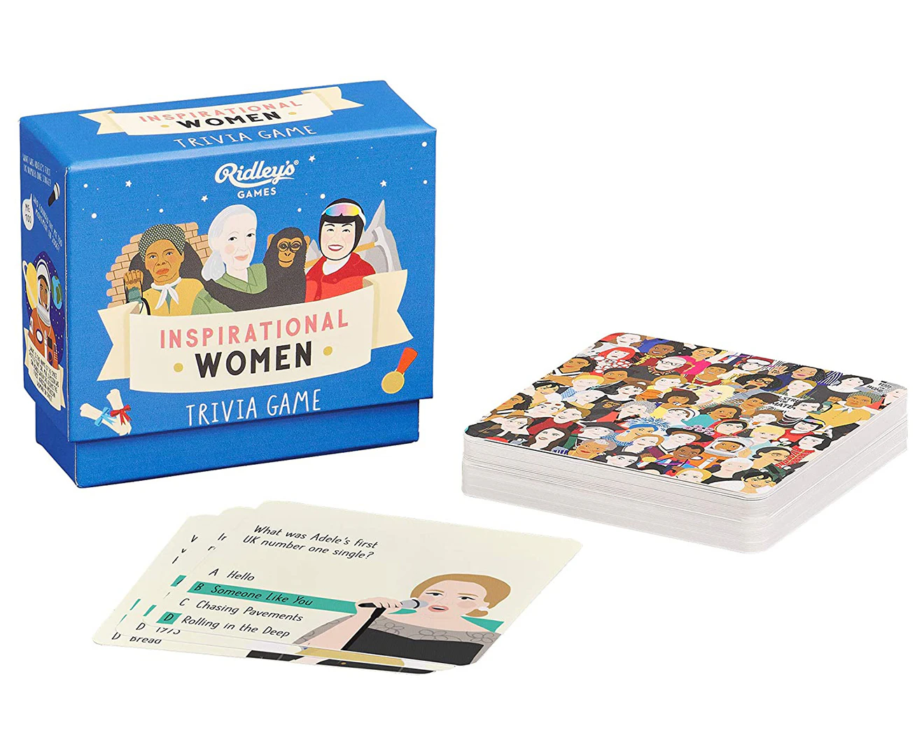 Ridley's Games Inspirational Women Trivia Game