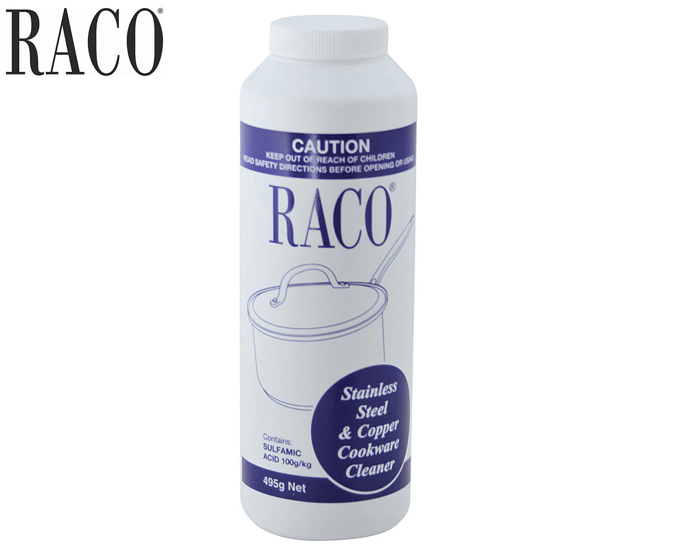 RACO Powder Cleaner 495gm Stainless Steel