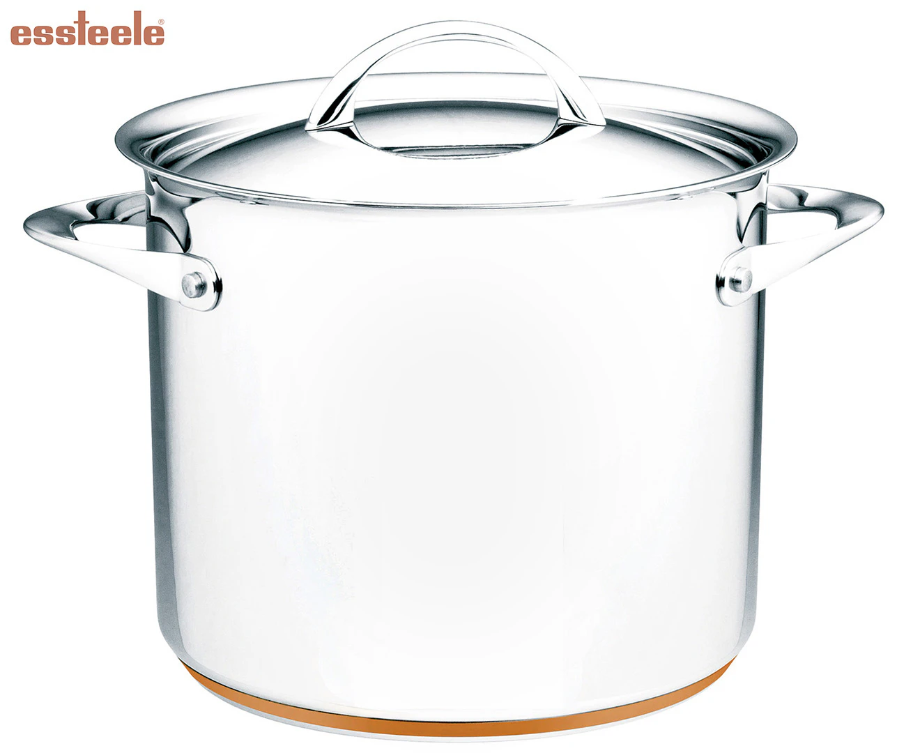 Essteele Per Vita Copper Base Stainless Steel Induction Covered Stockpot 24cm/9.0L