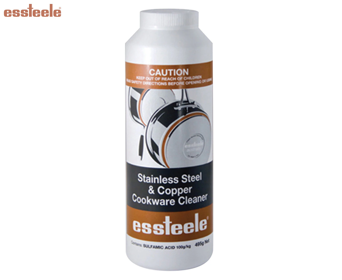 Essteele 495gm Powder Stainless Steel & Copper Cleaner for Kitchen Cookware