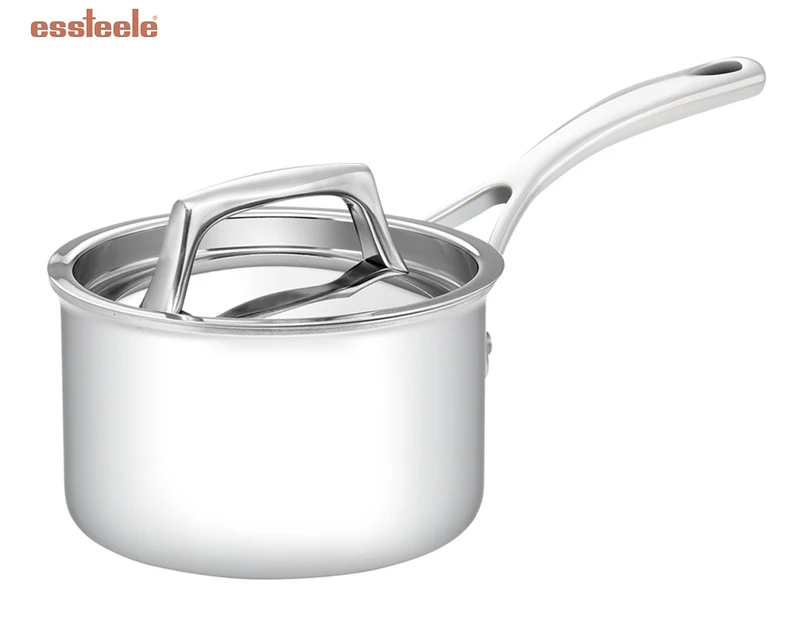 Essteele Per Sempre Clad Stainless Steel Induction Covered Saucepan 14cm/0.9L