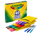 Crayola Ultra-Clean Washable Markers 40-Pack
