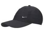 Nike Youth Unisex Heritage 86 Metal Swoosh Cap - Black