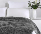Dreamaker 5kg Faux Fur Weighted Blanket - Grey