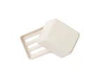 Ethique Compostable Bamboo & Cornstarch Shower Container White