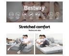 Bestway Multi-Max Air Bed Sofa With Sidewinder AC Air Pump Flocked Air Mattress