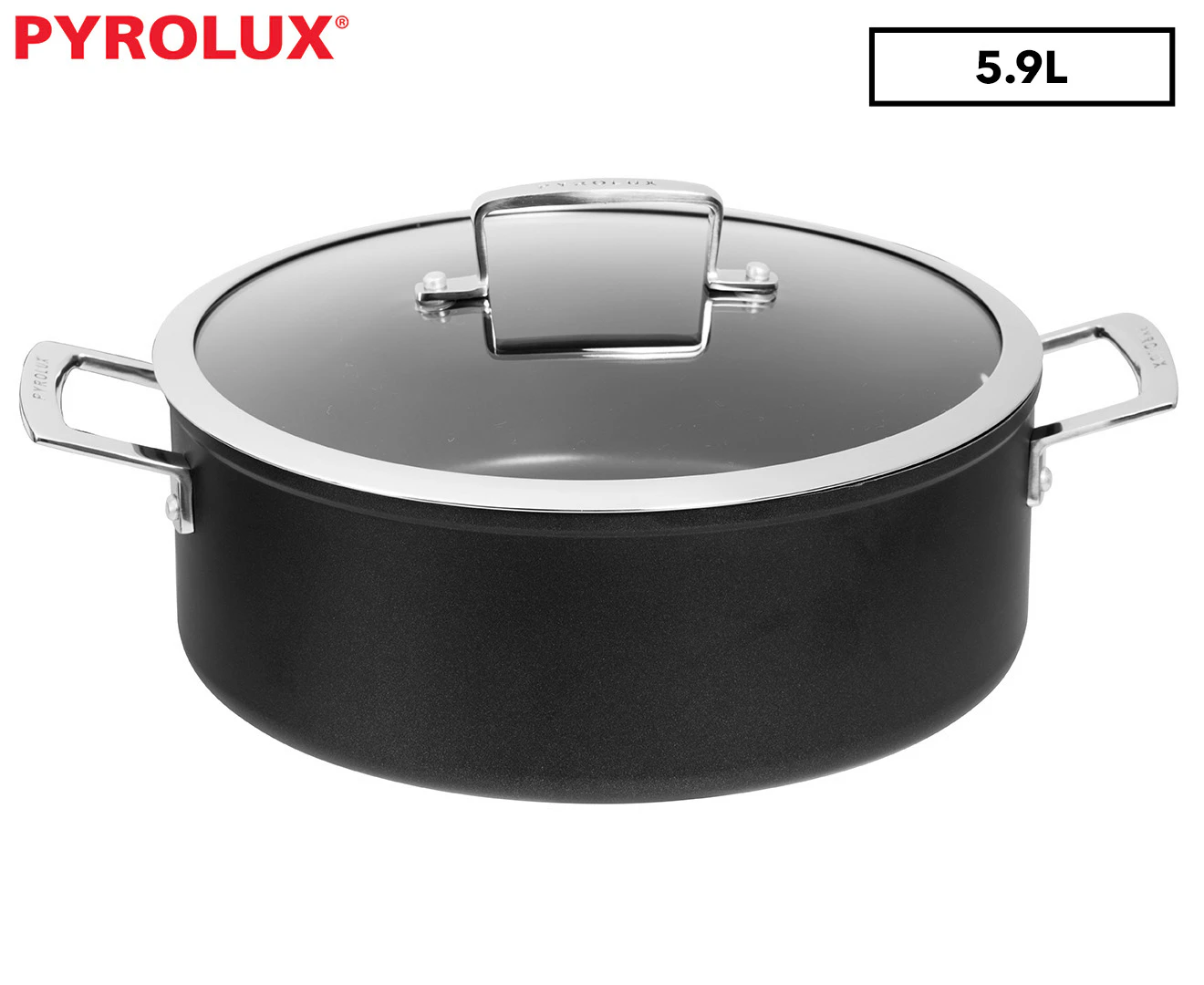 Pyrolux 28cm Ignite Non-Stick Casserole