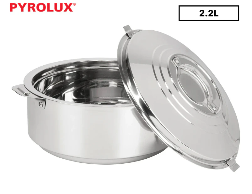 Pyrolux 2.2L Pyrotherm Stainless Steel Food Warmer