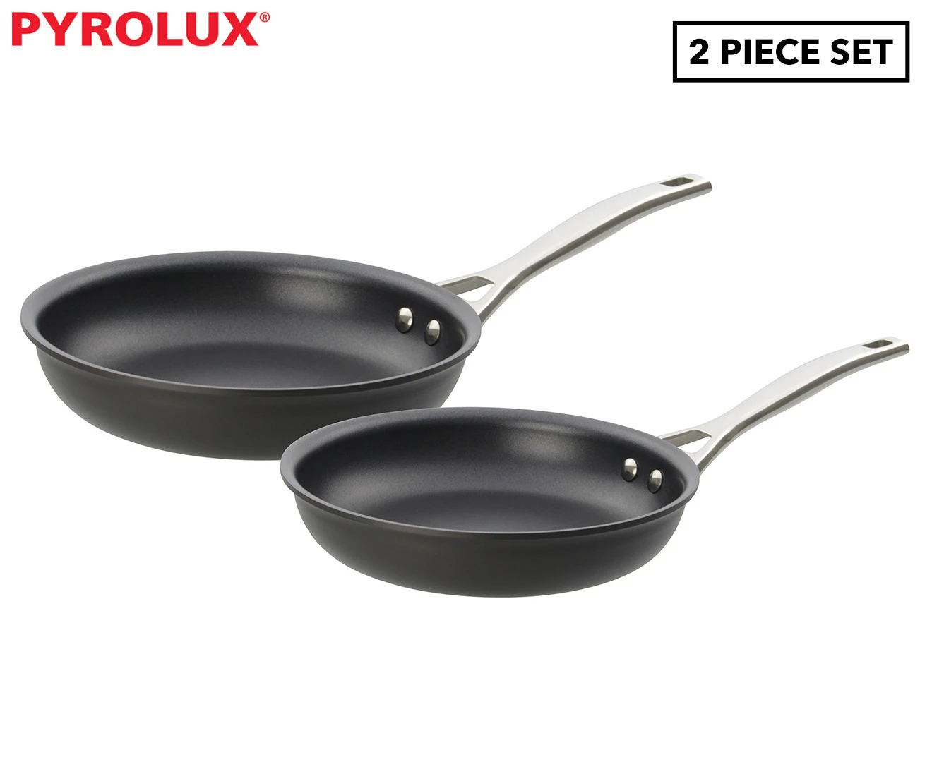 Pyrolux 2-Piece Induction HA+ Frypan Set