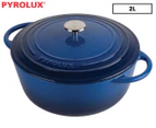 Pyrolux 20cm/2L Pyrochef Casserole - Blue