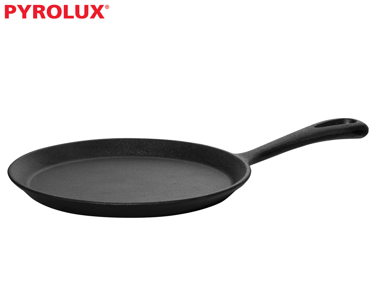 Pyrolux PyroCast 19cm Crepe Pancake Pan Frypan Cast Iron for Induction Gas Oven