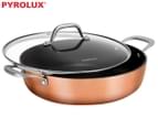Pyrolux 28cm Coppertone Non-Stick Chef Pan w/ Lid 1