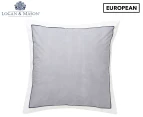 Logan & Mason Essex European Pillowcase - Navy