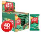 40 x Nestlé Kit Kat Mint Cookie Fudge Bar 45g