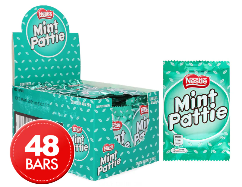 48 x Nestlé Mint Pattie 20g